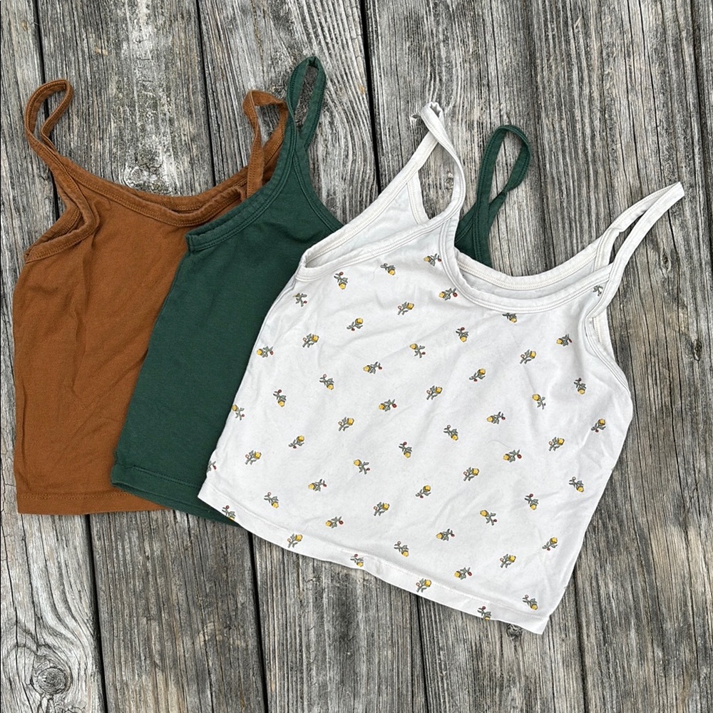 LOT OF 3 ARQ camisoles all size M